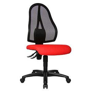 Topstar Bürostuhl Open Point P, OP100 G21 Stoff rot, Gestell schwarz Topstar Bürostuhl Open Point P, OP100 G21 Stoff rot, Gestell schwarz