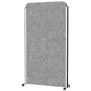 MAUL Akustik-Trennwand MAULcocoon 9701195, dunkelgrau 100,0 x 182,0 cm mit Rollen, 1 St. MAUL Akustik-Trennwand MAULcocoon 9701195, dunkelgrau 100,0 x 182,0 cm mit Rollen, 1 St.