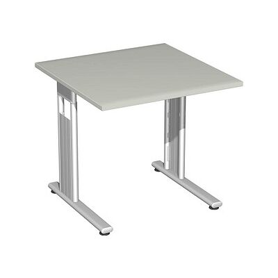 geramöbel Lichtgrauer Quaderner Schreibtisch - Schreibtisch geramöbel Lichtgrauer Quaderner Schreibtisch - Schreibtisch