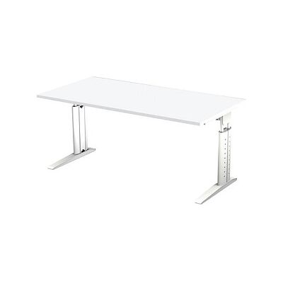 HAMMERBACHER US16 Höhenverstellbarer Schreibtisch - Weiß 160x80 cm HAMMERBACHER US16 Höhenverstellbarer Schreibtisch - Weiß 160x80 cm