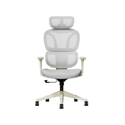 FlexiSpot Bürostuhl BS5WG Stoff grau, Gestell schwarz FlexiSpot Bürostuhl BS5WG Stoff grau, Gestell schwarz