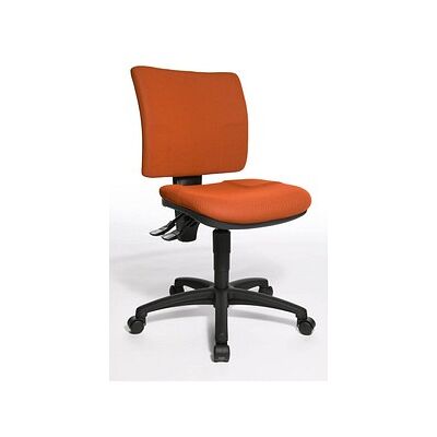Topstar Bürostuhl U50 - Ergonomisch, Orange, Schwarz Topstar Bürostuhl U50 - Ergonomisch, Orange, Schwarz