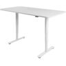 Topstar Sitness X Up Table 30 elektrisch höhenverstellbarer Schreibtisch weiß rechteckig, T-Fuß-Gestell weiß 160,0 x 80,0 cm weiß