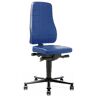 bimos Arbeitsdrehstuhl All-In-One blau Kunstleder blau