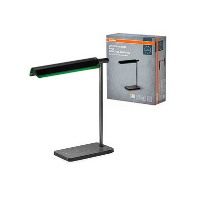 OSRAM Office Line Desk Roof Inductive Charging LED Schreibtischlampe schwarz 19 W OSRAM Office Line Desk Roof Inductive Charging LED Schreibtischlampe schwarz 19 W