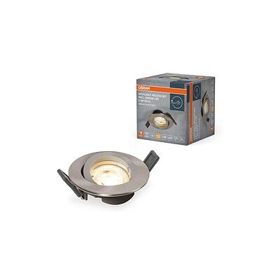 OSRAM Spotlight Recess LED Einbaustrahler silber 4,3 W OSRAM Spotlight Recess LED Einbaustrahler silber 4,3 W