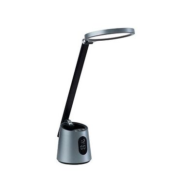 meet powered by PAPERFLOW GAKPO LED Tischlampe metallgrau 10 W meet powered by PAPERFLOW GAKPO LED Tischlampe metallgrau 10 W