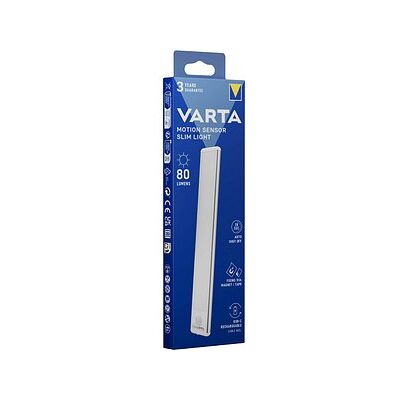 Varta Bewegungsmelder Slim Light - Wiederaufladbare LED-Lampe Varta Bewegungsmelder Slim Light - Wiederaufladbare LED-Lampe
