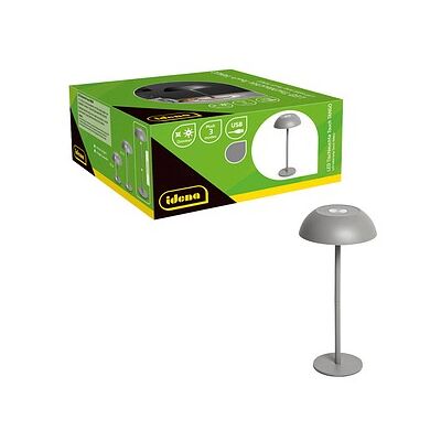 Idena Tango Touch LED Tischlampe grau Idena Tango Touch LED Tischlampe grau
