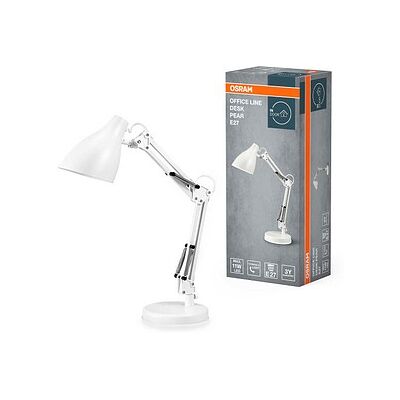 OSRAM Office Line Desk Pear E27 LED Tischlampe weiß 11 W OSRAM Office Line Desk Pear E27 LED Tischlampe weiß 11 W
