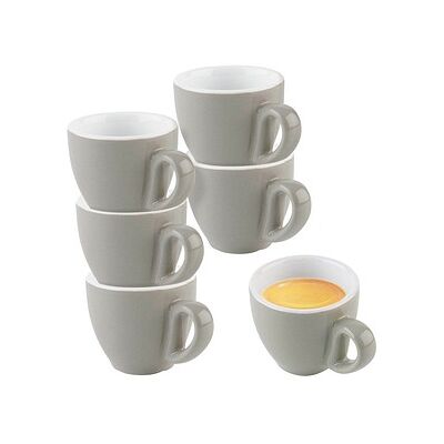 APS Espressotassen Snug grau 0,08 l, 6 St. APS Espressotassen Snug grau 0,08 l, 6 St.