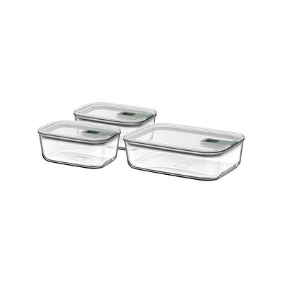 AKTION: MEPAL Frischhaltedosen-Set EasyClip grün 2x 0,7 l und 1x 1,5 l, 1 Set AKTION: MEPAL Frischhaltedosen-Set EasyClip grün 2x 0,7 l und 1x 1,5 l, 1 Set