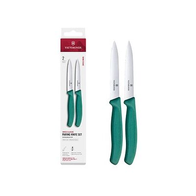 Victorinox SwissClassic Modell 6.7794.2C1 Küchenmesser-Set - Grün Victorinox SwissClassic Modell 6.7794.2C1 Küchenmesser-Set - Grün