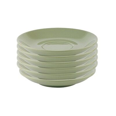 APS Untertassen Snug Kaffee grün, 6 St. APS Untertassen Snug Kaffee grün, 6 St.