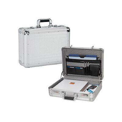 ALUMAXX Aktenkoffer TAURUS Aluminium silber 46,0 x 16,0 x 34,0 cm ALUMAXX Aktenkoffer TAURUS Aluminium silber 46,0 x 16,0 x 34,0 cm