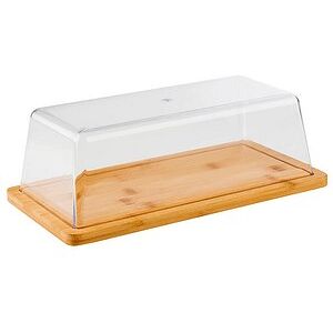 APS Bambus-Servierplatte mit Haube - 32x16,5cm APS Bambus-Servierplatte mit Haube - 32x16,5cm