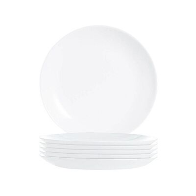 Arcoroc Weiße Dessertteller Set 6 - Dessert Plates Arcoroc Weiße Dessertteller Set 6 - Dessert Plates