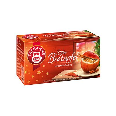 TEEKANNE Süßer Bratapfel Tee 20 Portionen TEEKANNE Süßer Bratapfel Tee 20 Portionen