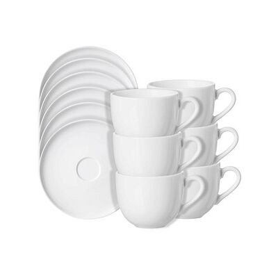Ritzenhoff & Breker Skagen Weiße 220ml Kaffeetassen-Set Ritzenhoff & Breker Skagen Weiße 220ml Kaffeetassen-Set