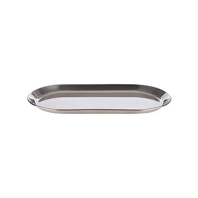 APS KAFFEEHAUS Serviertablett - Edelstahl - 30x15,5cm APS KAFFEEHAUS Serviertablett - Edelstahl - 30x15,5cm