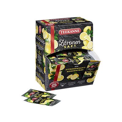 TEEKANNE Zitronensaft - kleine Portionen - Zitronensaft TEEKANNE Zitronensaft - kleine Portionen - Zitronensaft