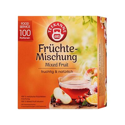 TEEKANNE Früchte Genuss Tee - 100 Portionen TEEKANNE Früchte Genuss Tee - 100 Portionen