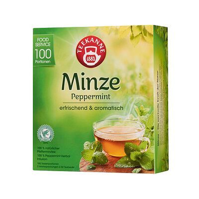 TEEKANNE Pfefferminztee 100 Portionen - Tee TEEKANNE Pfefferminztee 100 Portionen - Tee