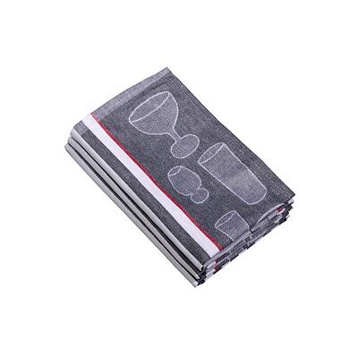 Dyckhoff Geschirrtücher anthrazit 50,0 x 70,0 cm, 3 St. Dyckhoff Geschirrtücher anthrazit 50,0 x 70,0 cm, 3 St.