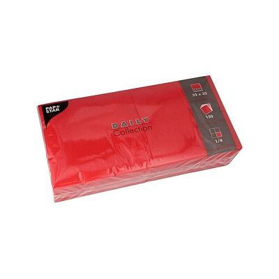 Papstar Servietten - 320x320mm, 3-lag, Faltung 1/4 - Servietten Papstar Servietten - 320x320mm, 3-lag, Faltung 1/4 - Servietten