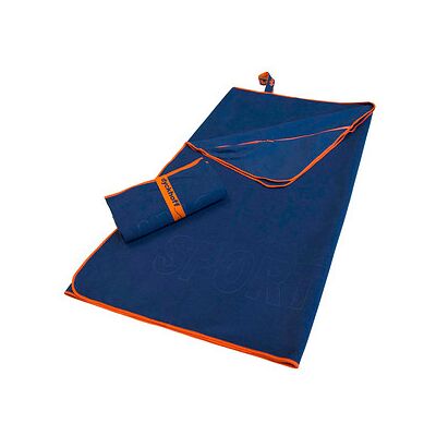 Dyckhoff Mikrofaser Handtuch mit Reißverschluss marine 80,0 x 180,0 cm Dyckhoff Mikrofaser Handtuch mit Reißverschluss marine 80,0 x 180,0 cm