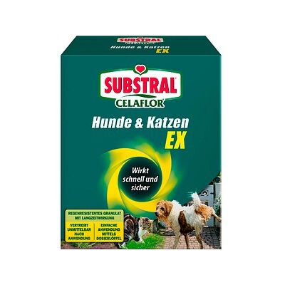 SUBSTRAL® Celaflor® Hunde & Katzen EX Hunde- & Katzenabwehrmittel 200 g, 1 St. SUBSTRAL® Celaflor® Hunde & Katzen EX Hunde- & Katzenabwehrmittel 200 g, 1 St.