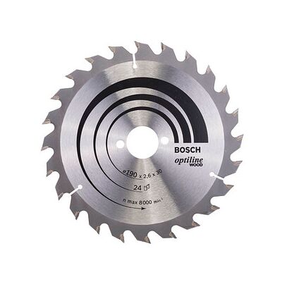AKTION: BOSCH Optiline Wood Kreissägeblatt 190,0 mm, 24 Zähne, 1 St. mit Prämie nach Registrierung AKTION: BOSCH Optiline Wood Kreissägeblatt 190,0 mm, 24 Zähne, 1 St. mit Prämie nach Registrierung