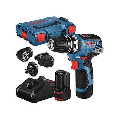 BOSCH Professional GSR 12V-35 FC Akku-Bohrschrauber-Set 12,0 V, mit 2 Akkus BOSCH Professional GSR 12V-35 FC Akku-Bohrschrauber-Set 12,0 V, mit 2 Akkus