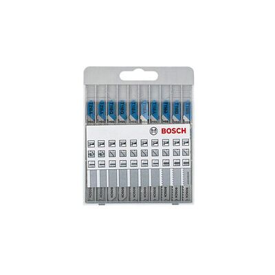 AKTION: BOSCH X-Pro Line Stichsägeblätter-Set 10-teilig, 10 St. mit Prämie nach Registrierung AKTION: BOSCH X-Pro Line Stichsägeblätter-Set 10-teilig, 10 St. mit Prämie nach Registrierung