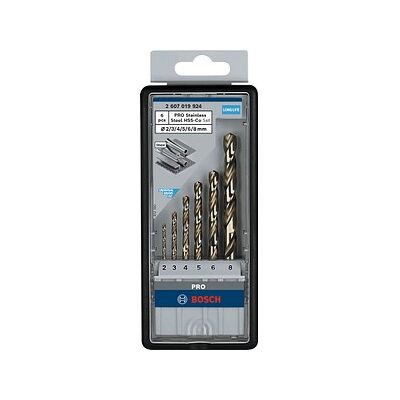 AKTION: BOSCH Metallbohrer-Set PRO Stainless Steel HSS-Co, 6-teilig mit Prämie nach Registrierung AKTION: BOSCH Metallbohrer-Set PRO Stainless Steel HSS-Co, 6-teilig mit Prämie nach Registrierung