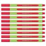 Schneider Line-Up Fineliner rot 0,4 mm, 10 St.