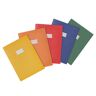 5 HERMA Heftumschläge farbsortiert Papier DIN A4 je 1x gelb, orange, rot, blau, grün