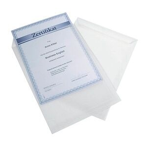 SIGEL Versandtaschen DIN C4 ohne Fenster transparent 25 St. SIGEL Versandtaschen DIN C4 ohne Fenster transparent 25 St.