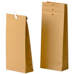 BONG Musterbeutel M50 ohne Fenster braun mit 5,0 cm Falte, 250 St. BONG Musterbeutel M50 ohne Fenster braun mit 5,0 cm Falte, 250 St.