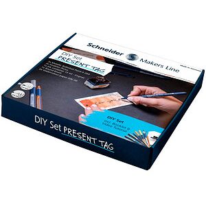 Schneider Geschenkanhänger weiß DIY Set, 1 Set Schneider Geschenkanhänger weiß DIY Set, 1 Set