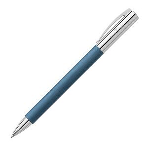 FABER-CASTELL Kugelschreiber Ambition Edelharz blau/silber, Schreibfarbe: schwarz, 1 St. FABER-CASTELL Kugelschreiber Ambition Edelharz blau/silber, Schreibfarbe: schwarz, 1 St.