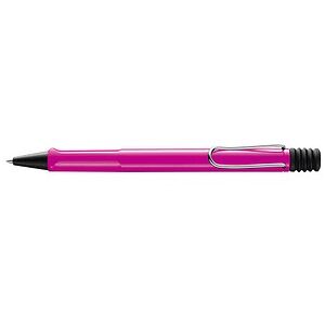 LAMY Kugelschreiber safari pink hochglänzend, Schreibfarbe: blau, 1 St. LAMY Kugelschreiber safari pink hochglänzend, Schreibfarbe: blau, 1 St.