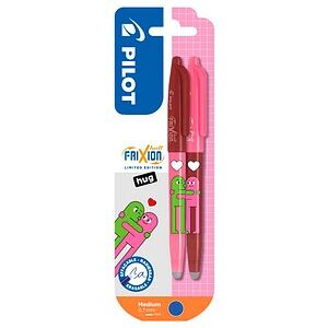 PILOT FriXion Ball Friends Edition Tintenroller Heart Huggers 0,4 mm, Schreibfarbe: blau, 2 St. PILOT FriXion Ball Friends Edition Tintenroller Heart Huggers 0,4 mm, Schreibfarbe: blau, 2 St.