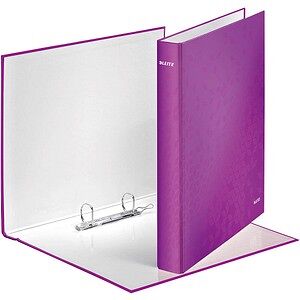LEITZ WOW Ringbuch 2-Ringe violett 4,0 cm DIN A4, 1 St. LEITZ WOW Ringbuch 2-Ringe violett 4,0 cm DIN A4, 1 St.