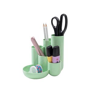 HAN Schreibtisch-Organizer CAMPUS pastellgrün Polystyrol 6 Fächer 13,1 x 15,4 x 13,7 cm HAN Schreibtisch-Organizer CAMPUS pastellgrün Polystyrol 6 Fächer 13,1 x 15,4 x 13,7 cm