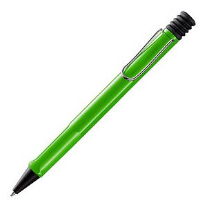 LAMY Kugelschreiber safari grün hochglänzend, Schreibfarbe: blau, 1 St. LAMY Kugelschreiber safari grün hochglänzend, Schreibfarbe: blau, 1 St.