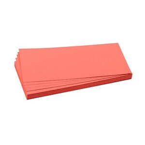 FRANKEN Moderationskarten rot 9,5 x 20,5 cm, 500 Blatt FRANKEN Moderationskarten rot 9,5 x 20,5 cm, 500 Blatt