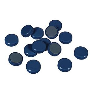 EICHNER Magnete blau, Kunststoff Ø 3,0 cm, 20 St. EICHNER Magnete blau, Kunststoff Ø 3,0 cm, 20 St.