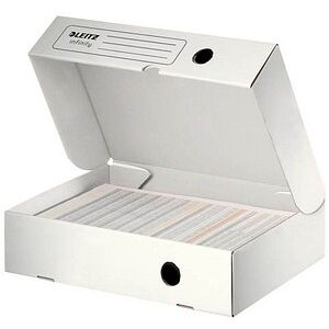 LEITZ Archivboxen Infinity weiß 25,5 x 33,0 x 8,0 cm, 10 St. LEITZ Archivboxen Infinity weiß 25,5 x 33,0 x 8,0 cm, 10 St.