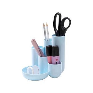 HAN Schreibtisch-Organizer CAMPUS pastellblau Polystyrol 6 Fächer 13,1 x 15,4 x 13,7 cm HAN Schreibtisch-Organizer CAMPUS pastellblau Polystyrol 6 Fächer 13,1 x 15,4 x 13,7 cm